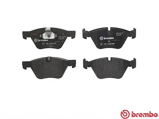 Brake Pad Set, disc brake PRIME LINE P 06 057