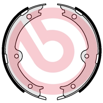 Brake Shoe Set, parking brake ESSENTIAL LINE S 83 564