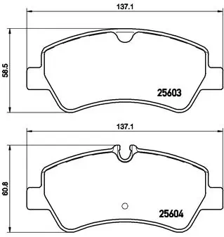 Brake Pad Set, disc brake PRIME LINE P 24 160