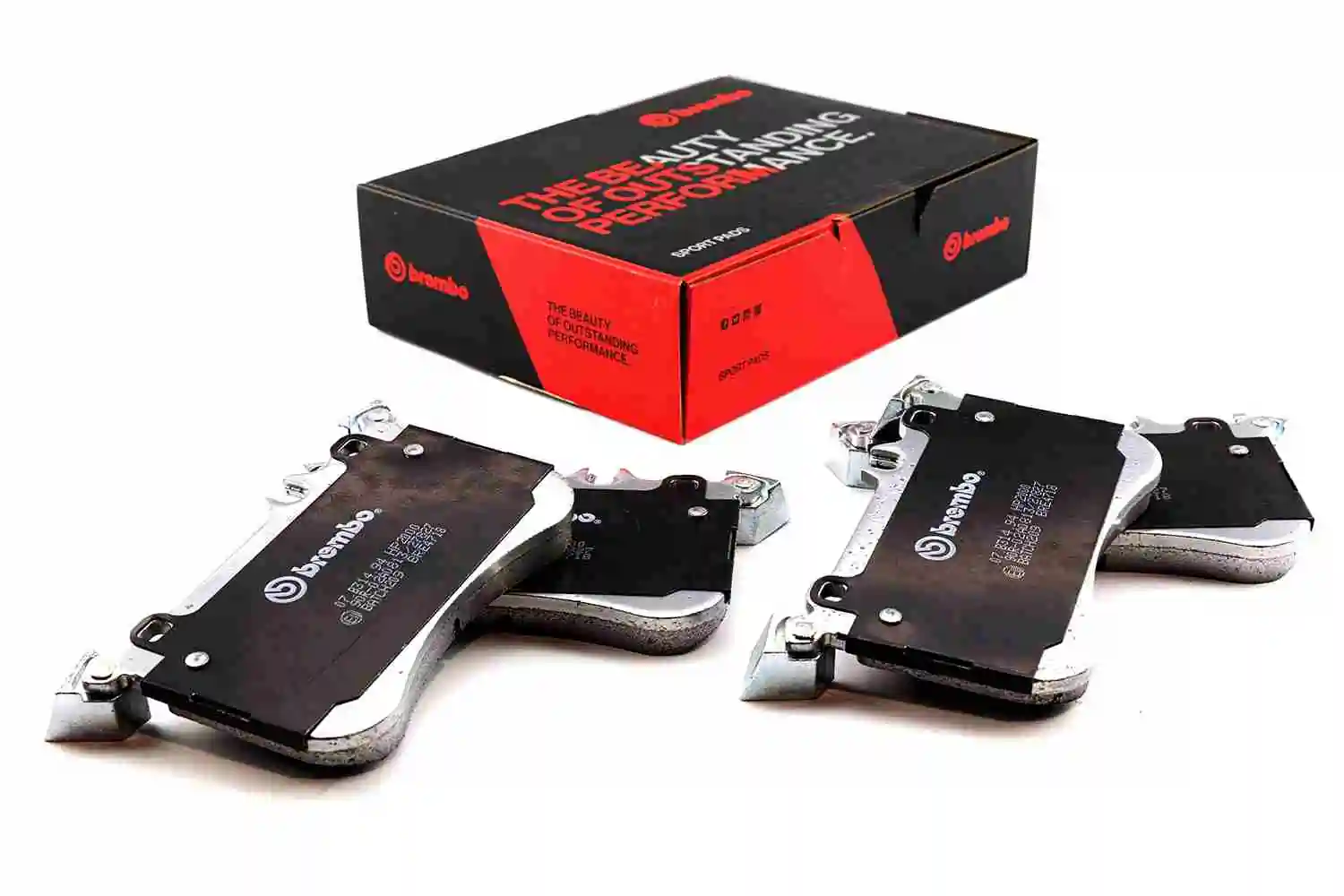 High Performance Brake Pad Set UPGRADE, SPORT | HP2000 07.B314.94