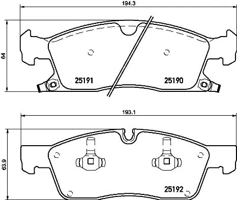 Brake Pad Set, disc brake PRIME LINE P 37 015