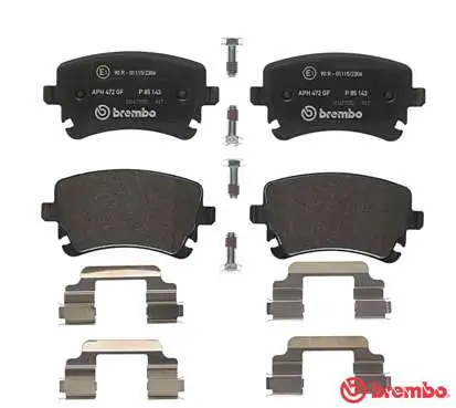 Brake Pad Set, disc brake PRIME LINE P 85 143