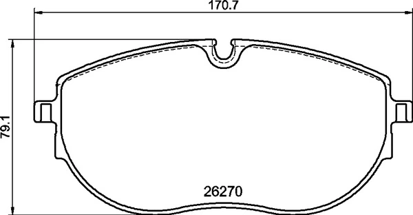 Brake Pad Set, disc brake PRIME LINE P 85 188