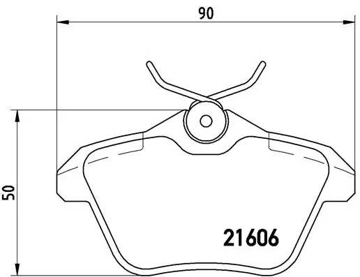 Brake Pad Set, disc brake PRIME LINE P 23 067