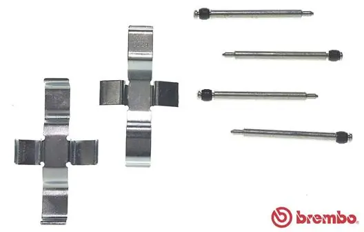 Accessory Kit, disc brake pad PRIME LINE A 02 279