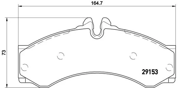 Brake Pad Set, disc brake PRIME LINE P 50 028