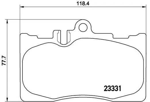 Brake Pad Set, disc brake PRIME LINE P 83 058