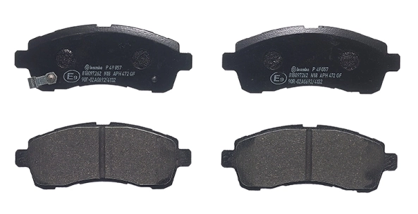 Brake Pad Set, disc brake PRIME LINE P 49 057