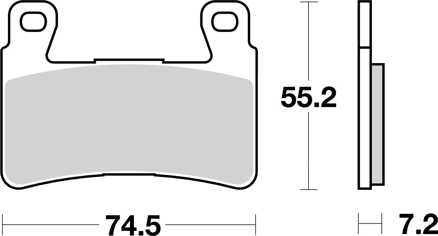 BREMBO 07HO4507 순정