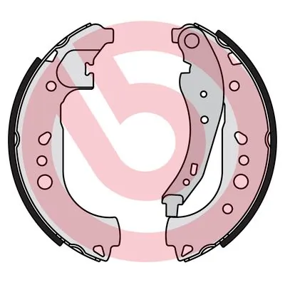 Brake Shoe Set ESSENTIAL LINE S 68 550