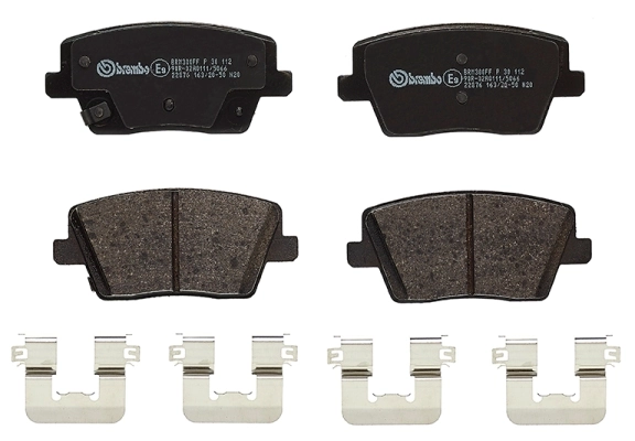 Brake Pad Set, disc brake PRIME LINE P 30 112