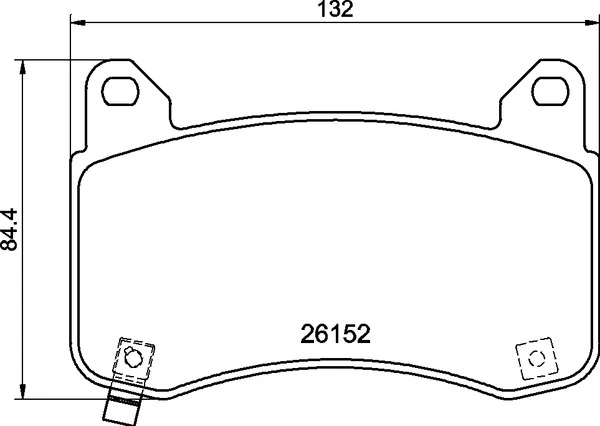 Brake Pad Set, disc brake PRIME LINE P 09 029