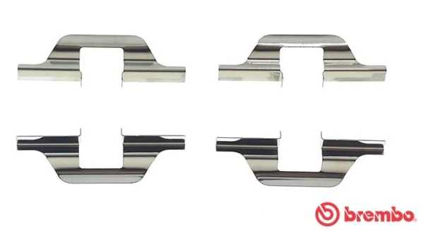 Accessory Kit, disc brake pad PRIME LINE A 02 304