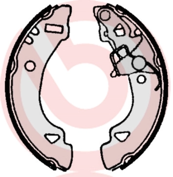 Brake Shoe Set ESSENTIAL LINE S 23 512