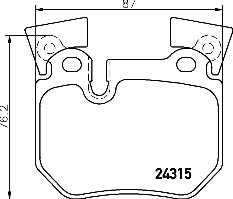 Brake Pad Set, disc brake PRIME LINE P 06 059