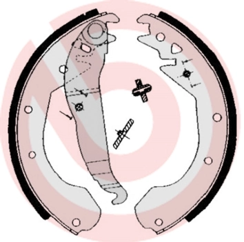 Brake Shoe Set ESSENTIAL LINE S 59 510