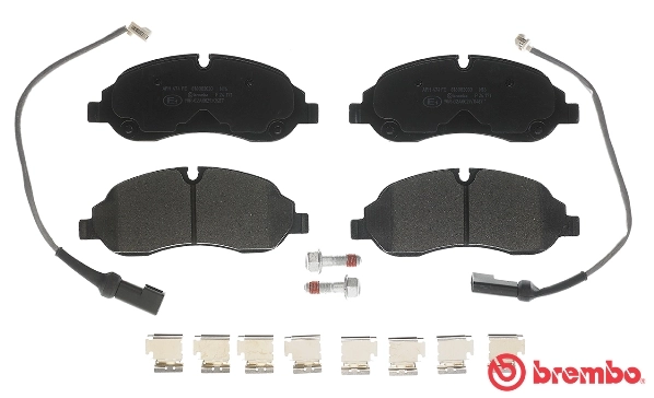 Brake Pad Set, disc brake PRIME LINE P 24 171