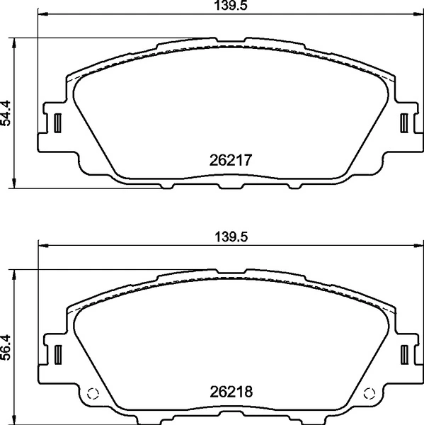 Brake Pad Set, disc brake PRIME LINE P 83 175