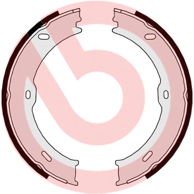 Brake Shoe Set, parking brake ESSENTIAL LINE S 50 523