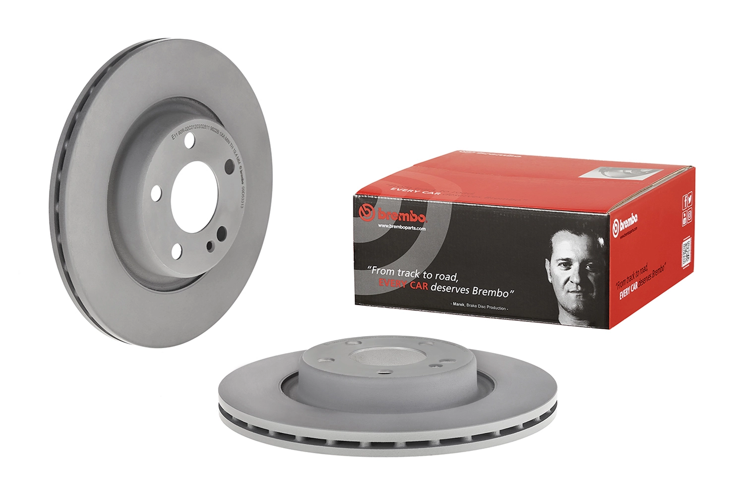 Brake Disc PRIME LINE - Co-Cast 09.D533.13