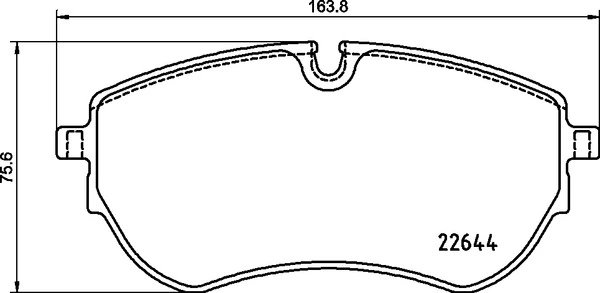 Brake Pad Set, disc brake PRIME LINE P 85 173