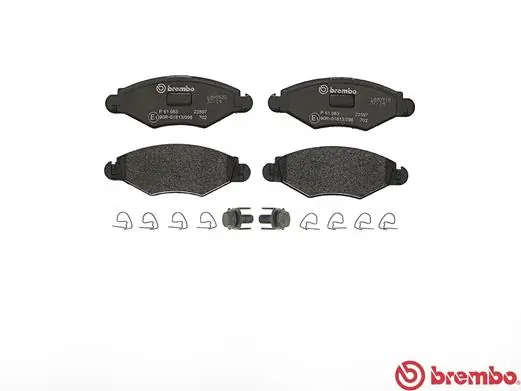 Brake Pad Set, disc brake PRIME LINE P 61 063