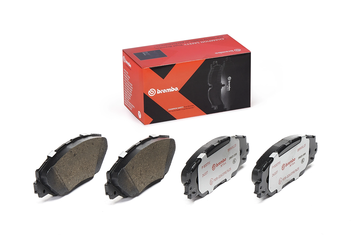 Brake Pad Set, disc brake XTRA LINE P 83 071X