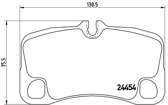 Brake Pad Set, disc brake PRIME LINE P 65 013