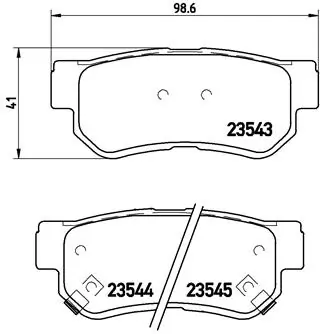 Brake Pad Set, disc brake PRIME LINE P 30 014