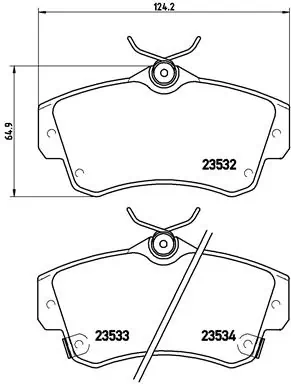 Brake Pad Set, disc brake PRIME LINE P 11 012