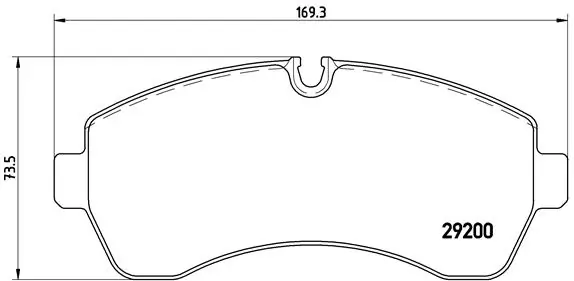 Brake Pad Set, disc brake PRIME LINE P 50 059