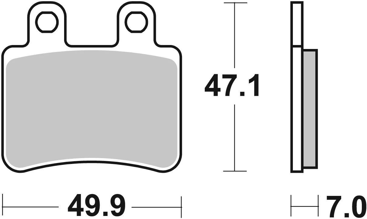 Brake Pad Set, disc brake PRIME - CarbonCeramic 07048