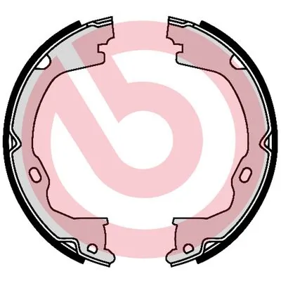 Brake Shoe Set, parking brake ESSENTIAL LINE S 37 508