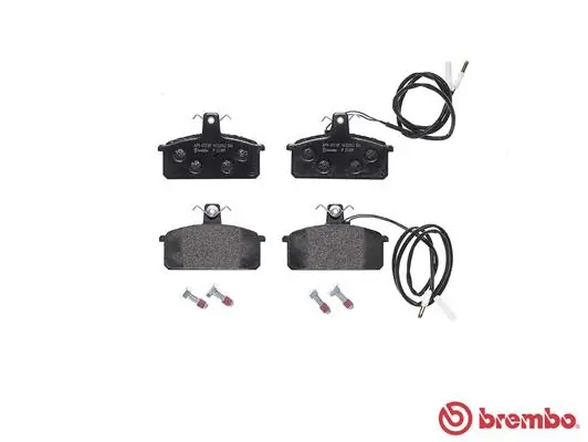 BREMBO P 23 019 Brake Pad Set, disc brake