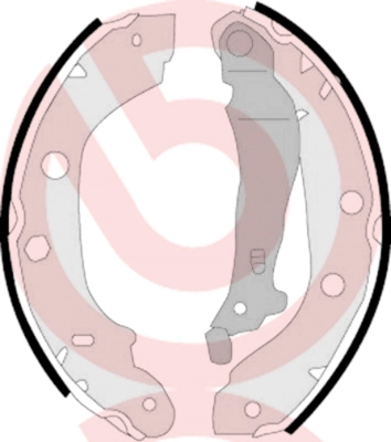 Brake Shoe Set ESSENTIAL LINE S 56 509