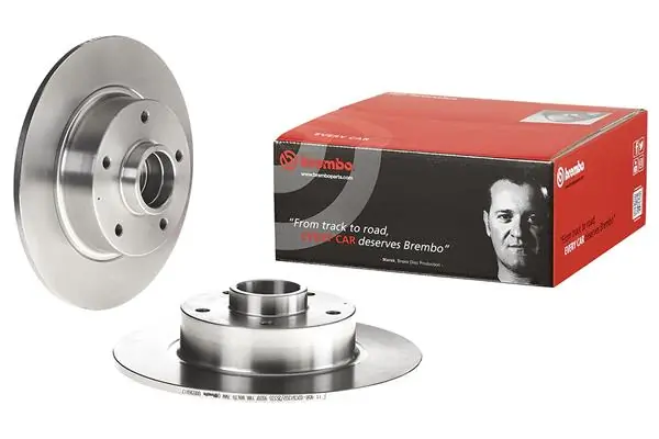 Brake Disc PRIME LINE - With Bearing Kit 08.B369.17