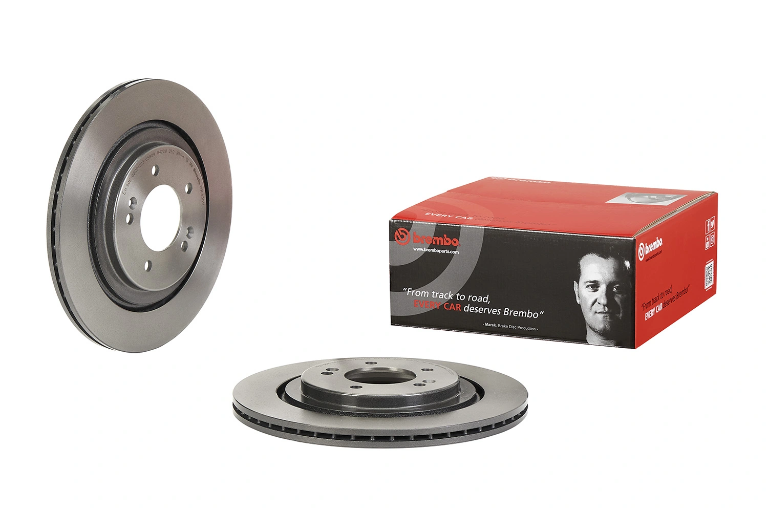 BREMBO 09.E536.11 Brake Disc