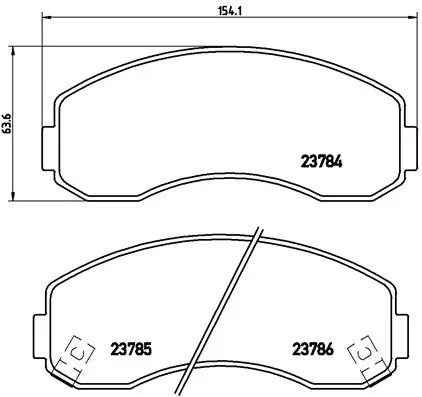 Brake Pad Set, disc brake PRIME LINE P 99 003