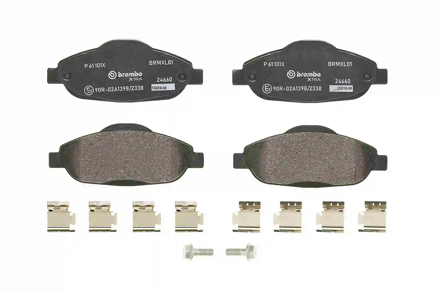 Brake Pad Set, disc brake XTRA LINE P 61 101X