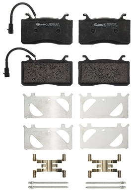 Brake Pad Set, disc brake PRIME LINE P 23 187