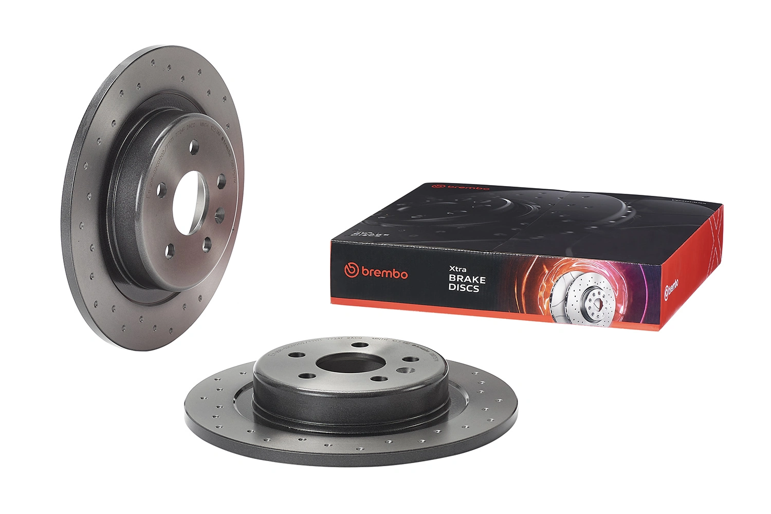Brake Disc XTRA LINE - Xtra 08.D757.1X