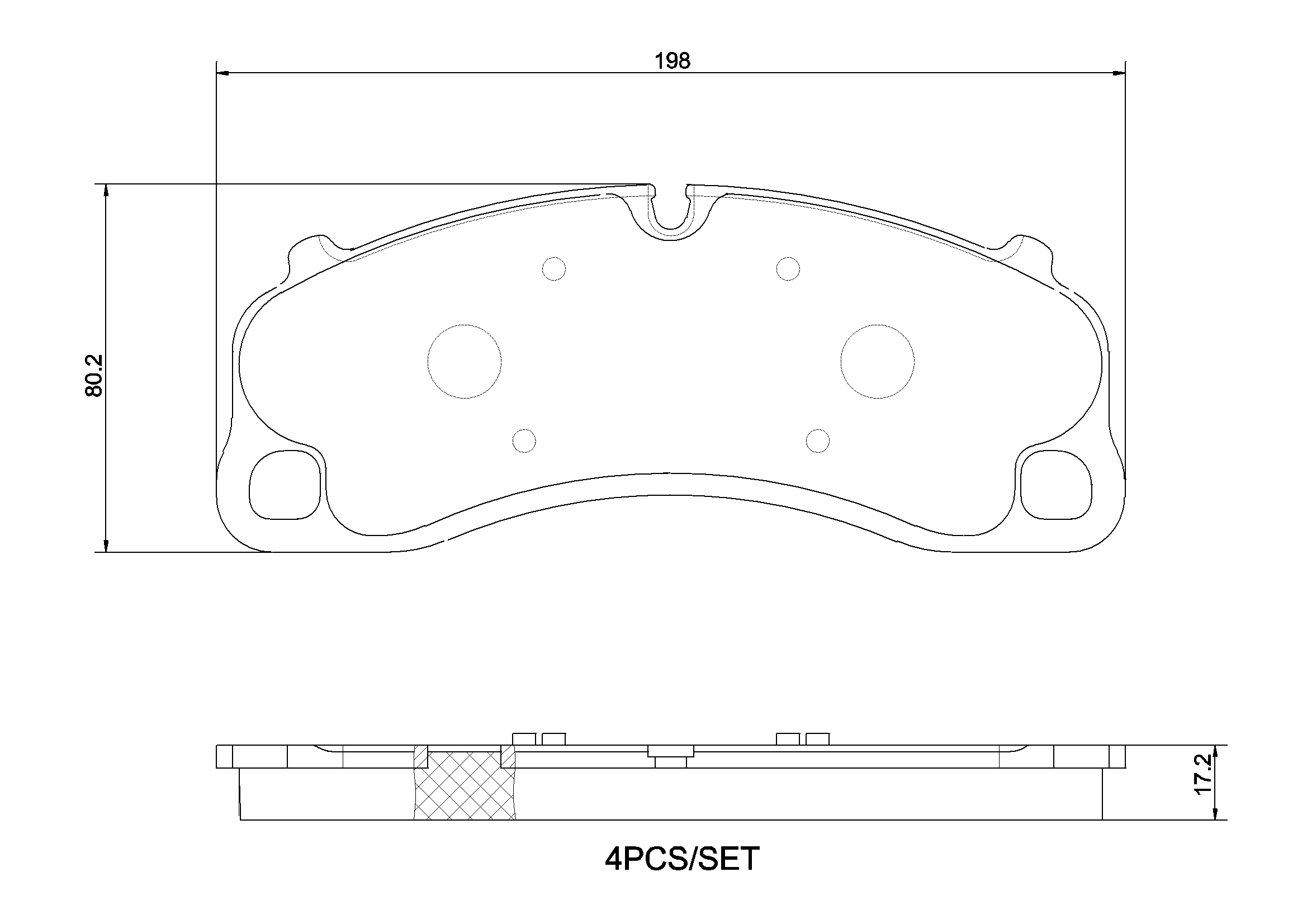 Brake Pad Set, disc brake PRIME LINE P 65 048