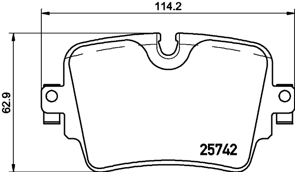 Brake Pad Set, disc brake PRIME LINE P 36 033