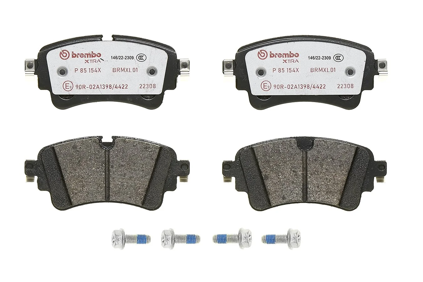Brake Pad Set, disc brake XTRA LINE P 85 154X