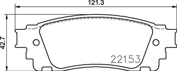 Brake Pad Set, disc brake PRIME LINE P 83 166