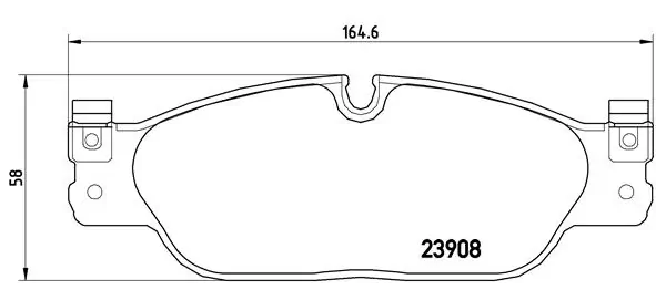 Brake Pad Set, disc brake PRIME LINE P 36 021