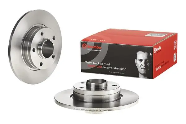 Brake Disc PRIME LINE - With Bearing Kit 08.9597.17