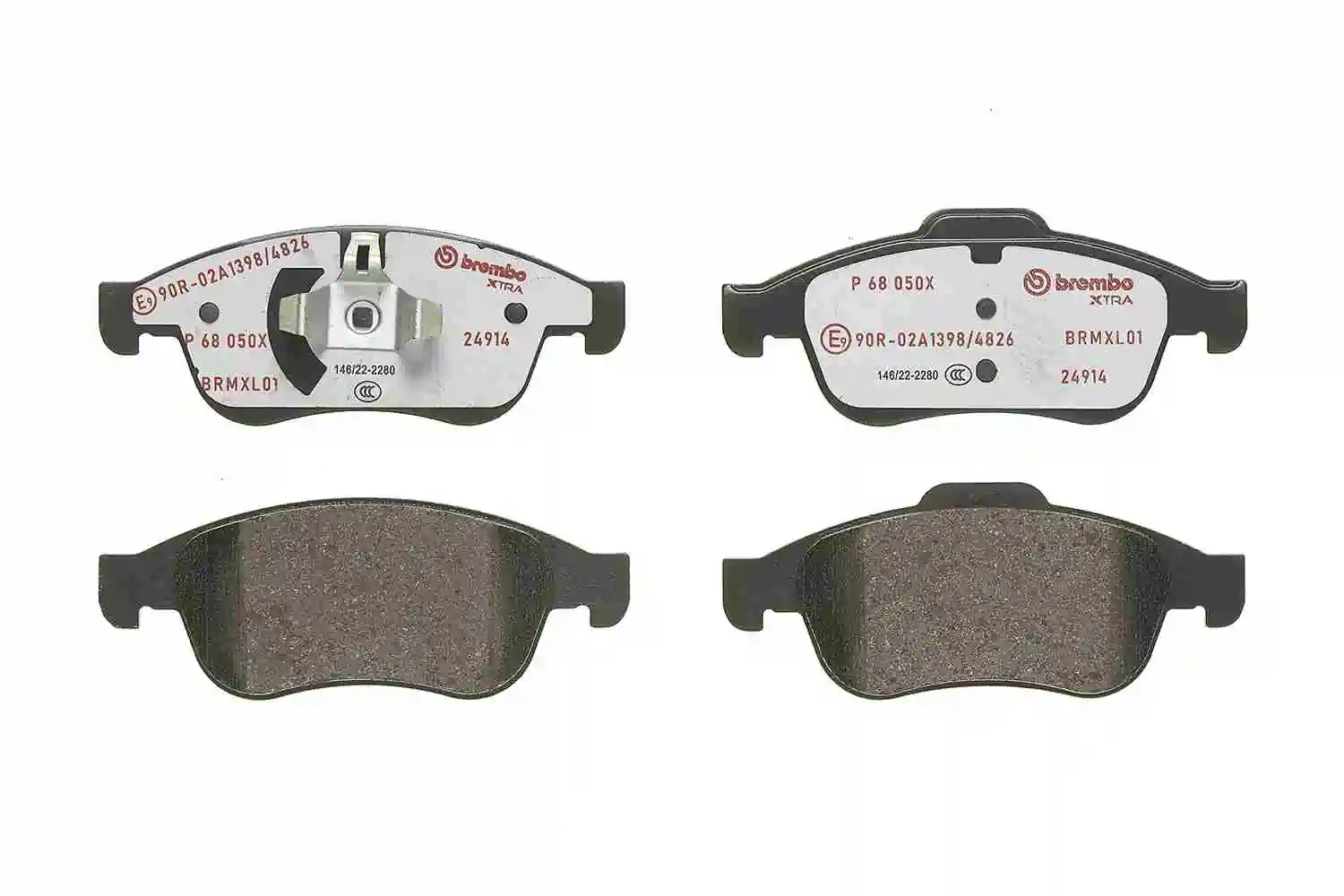Brake Pad Set, disc brake XTRA LINE P 68 050X