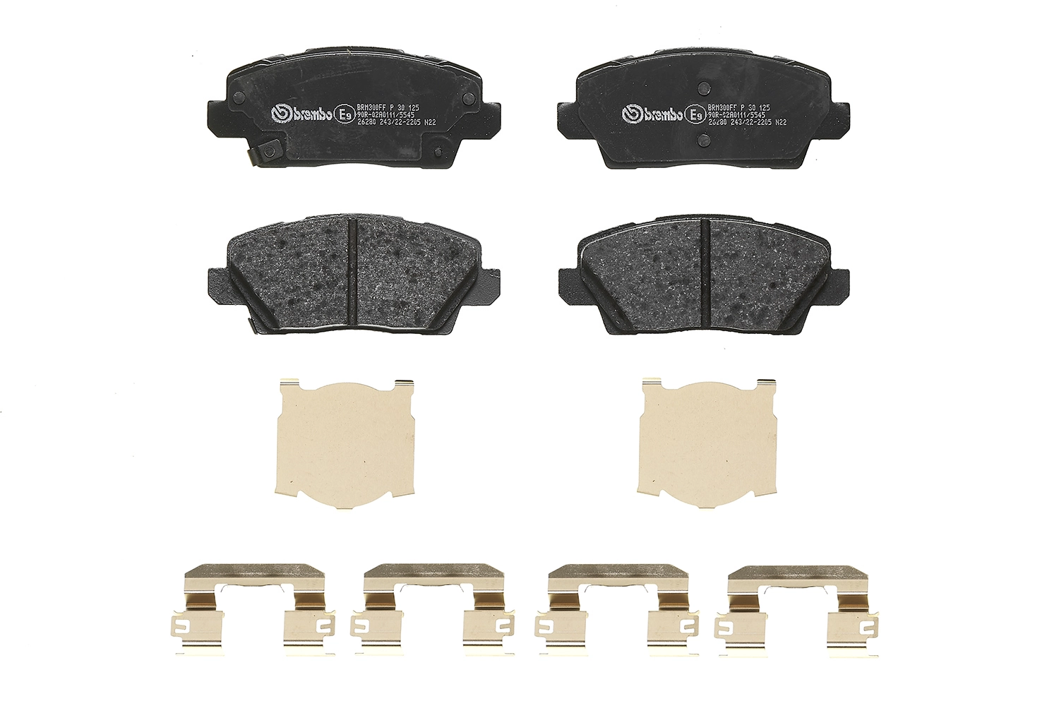 Brake Pad Set, disc brake PRIME LINE P 30 125