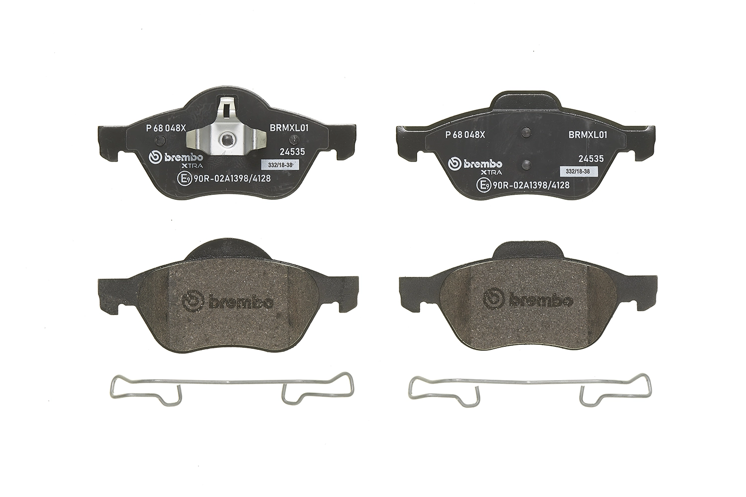 Brake Pad Set, disc brake XTRA LINE P 68 048X